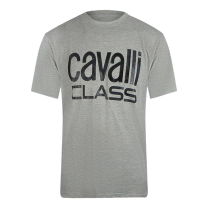 Grey - Back - Cavalli Class Unisex Adult Bold T-Shirt