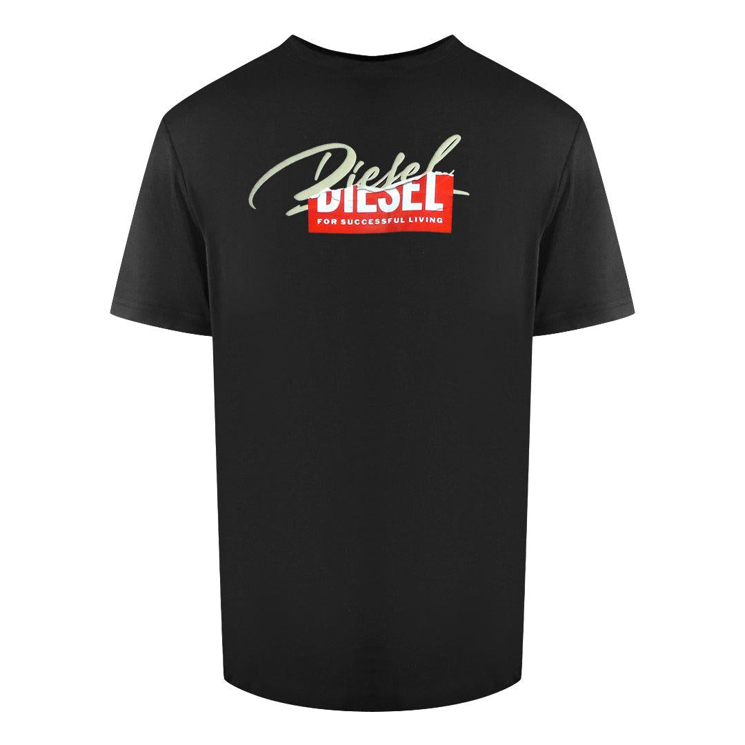 Black - Front - Diesel Unisex Adult T-Shirt