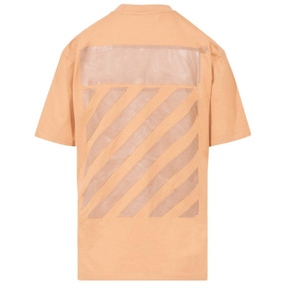 Beige - Front - Cavalli Class Mens T-Shirt