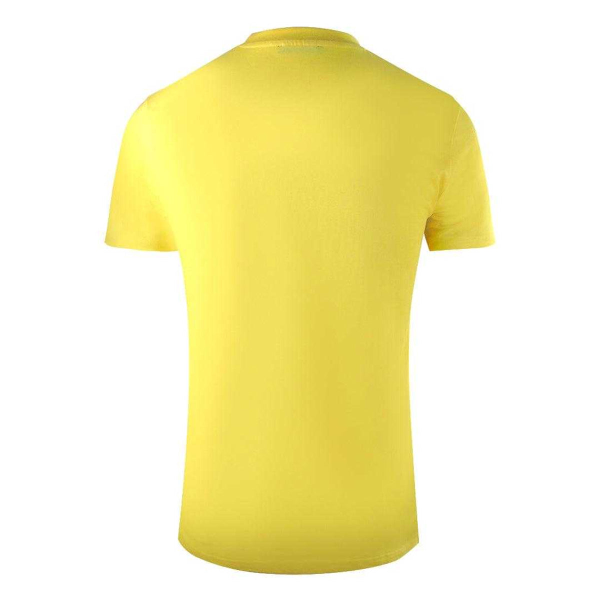 Yellow - Back - Cavalli Class Unisex Adult Diamond Tiger T-Shirt