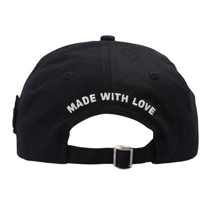 Black-White-Red - Back - DSquared2 Since 1964 Embroidered Logo Baseball Cap