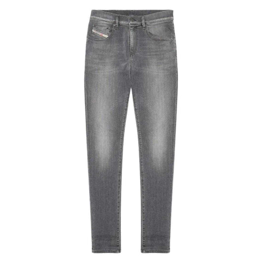 Grey Wash - Front - Diesel Mens 2019 D-Strukt Jeans