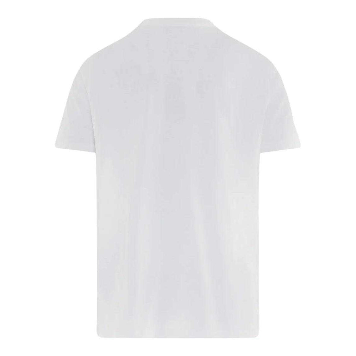 White - Back - Diesel Mens Logo T-Shirt