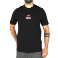 Black - Back - Diesel Mens Logo T-Shirt