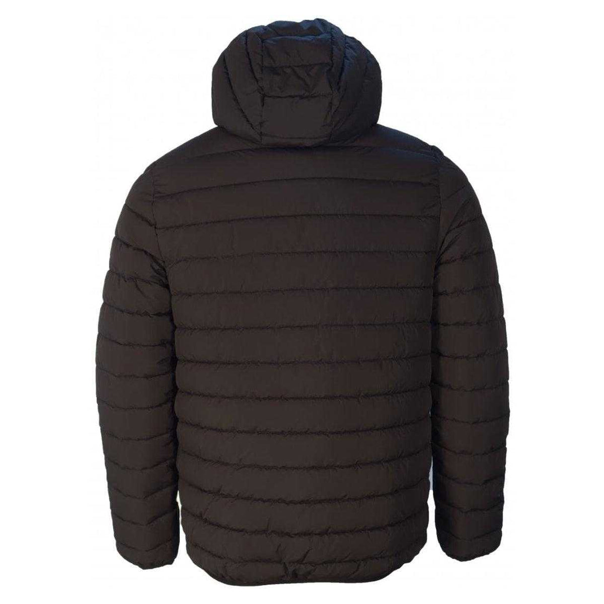 Black - Back - Aquascutum Unisex Adult Active Hooded Padded Jacket