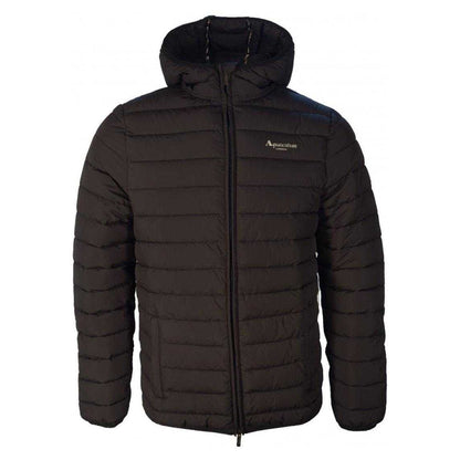 Black - Front - Aquascutum Unisex Adult Active Hooded Padded Jacket