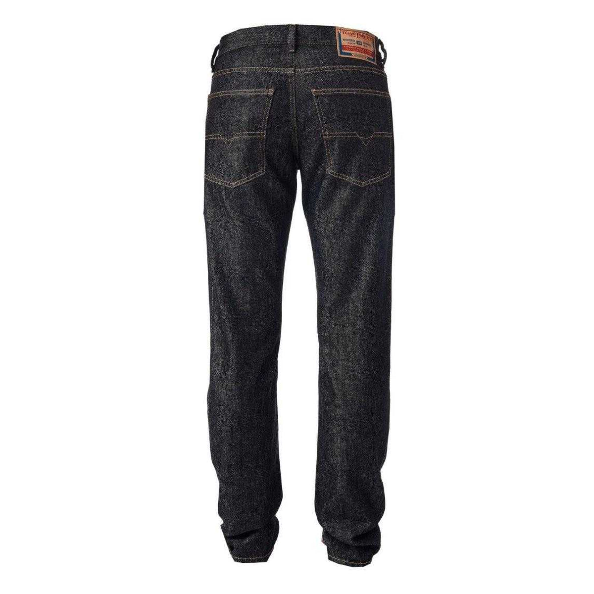 Dark Blue - Back - Diesel Mens D-Sark Jeans