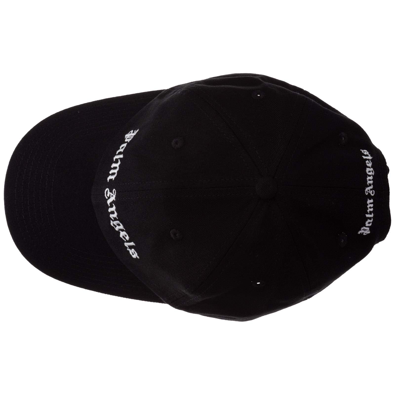 Black - Pack Shot - Palm Angels Unisex Adult Logo Baseball Cap