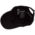Black - Close up - Palm Angels Unisex Adult Logo Baseball Cap