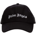 Black - Front - Palm Angels Unisex Adult Logo Baseball Cap