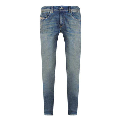 Blue - Front - Diesel Mens 1979 Sleenker Jeans