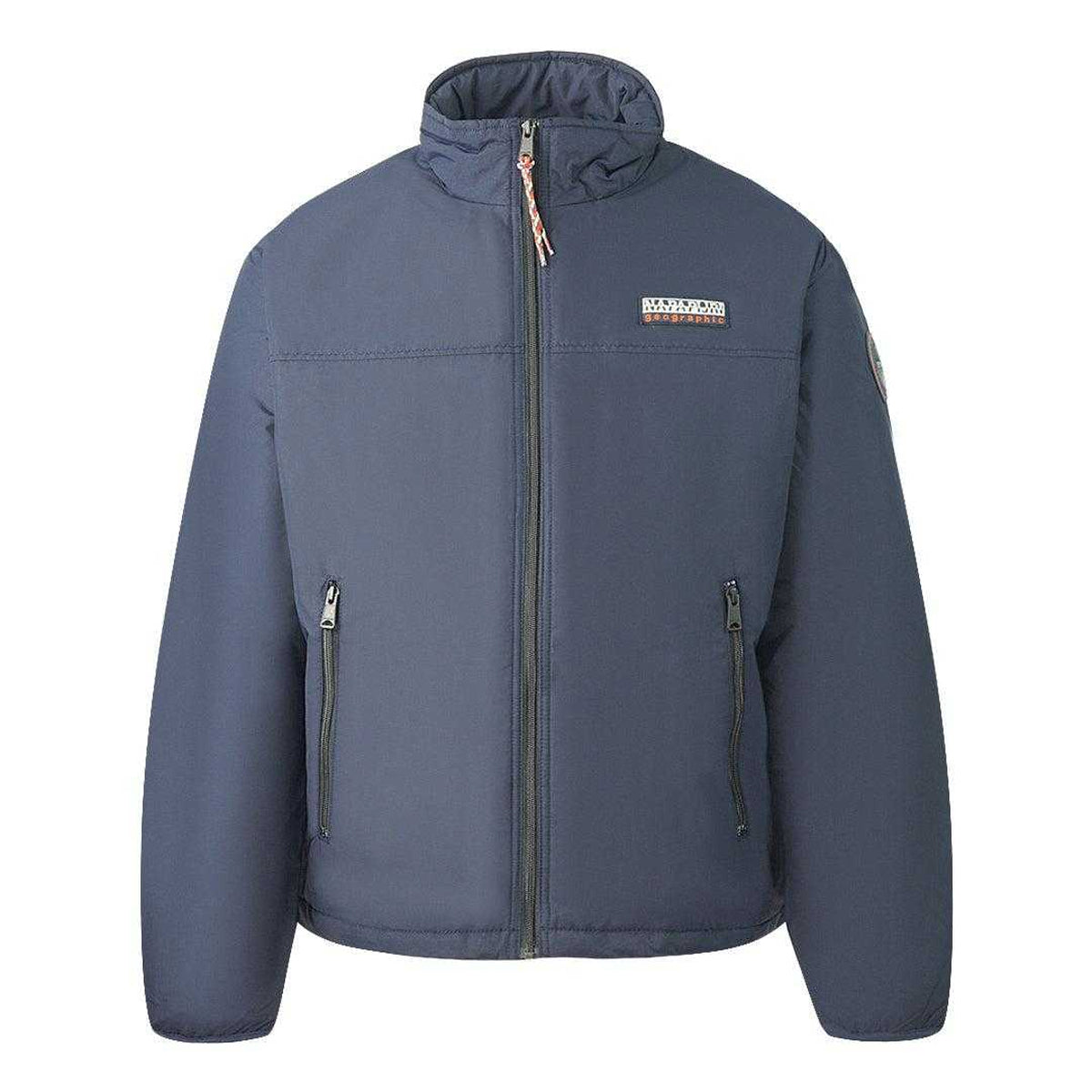 Navy Blue - Front - Napapijri Unisex Adult Abbel Ny Jacket