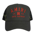 Military Green - Front - Amiri Stencil Trucker Cap