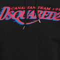 Black - Side - DSquared2 Mens Canadian Team Logo Cool Fit Hoodie