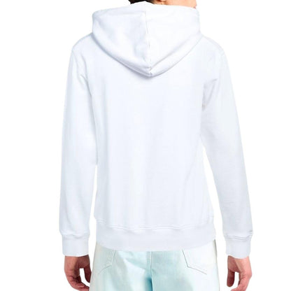 White - Side - DSquared2 Mens Canadian Team Logo Cool Fit Hoodie
