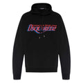 Black - Front - DSquared2 Mens Canadian Team Logo Cool Fit Hoodie