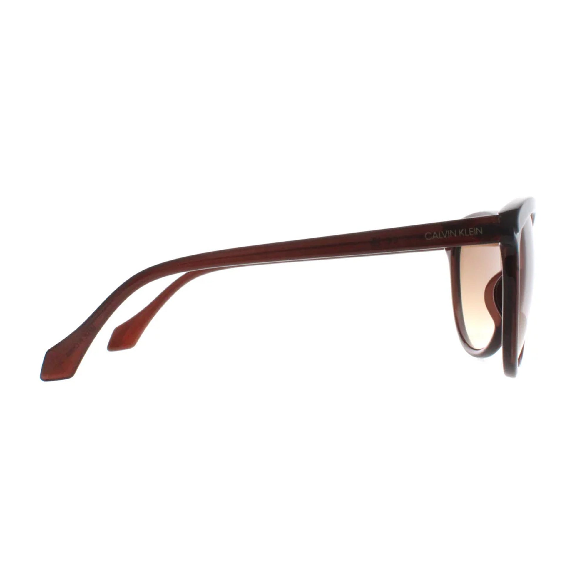 Brown - Lifestyle - Calvin Klein Womens-Ladies Cat Eye Sunglasses