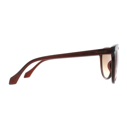 Brown - Lifestyle - Calvin Klein Womens-Ladies Cat Eye Sunglasses