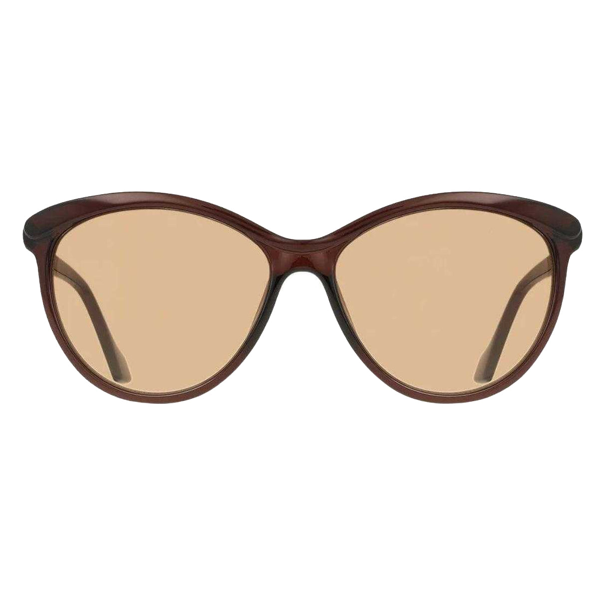 Brown - Front - Calvin Klein Womens-Ladies Cat Eye Sunglasses