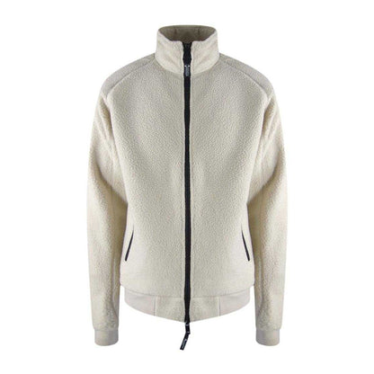 Cream - Front - Aquascutum Mens Sherpa Active Jacket