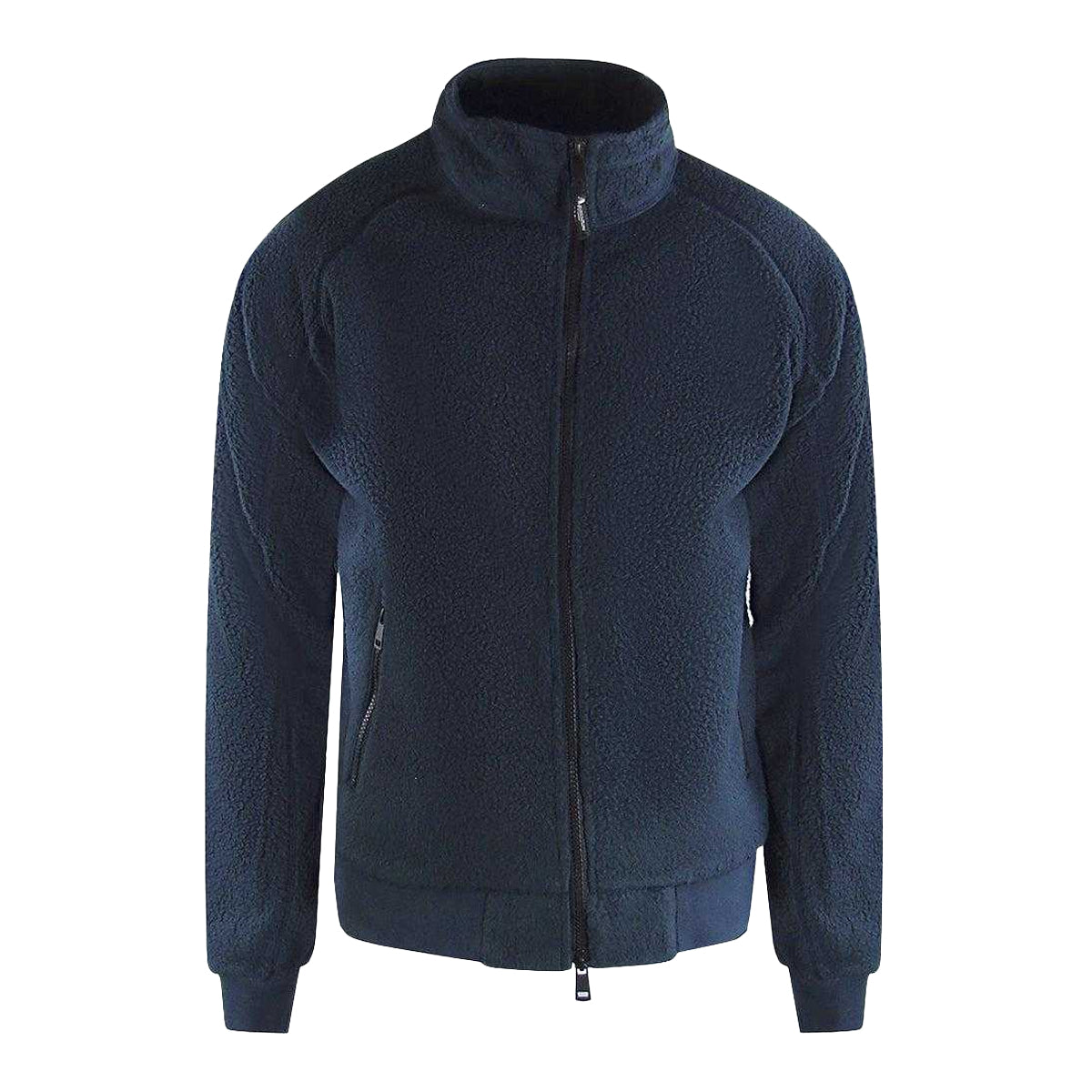 Navy - Front - Aquascutum Mens Sherpa Active Jacket