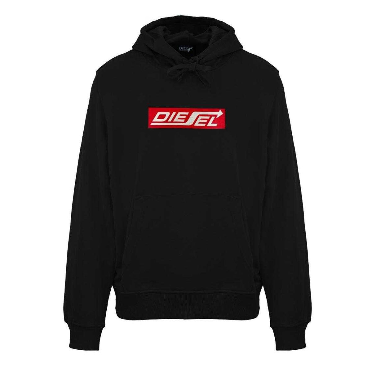Black Caviar - Front - Diesel Unisex Adult Arrow Logo Hoodie
