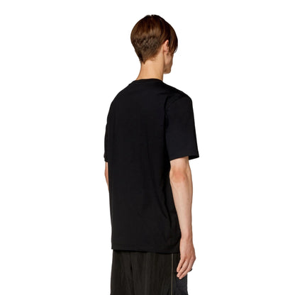 Black Caviar - Lifestyle - Diesel Mens Hardware Circle Logo T-Shirt