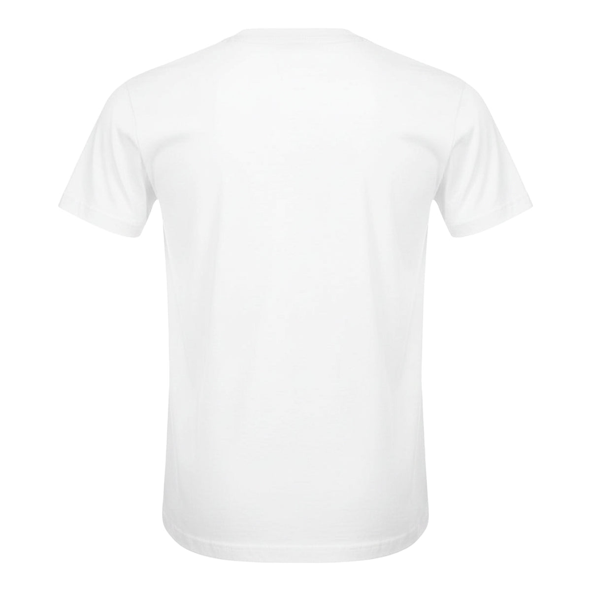 White - Back - Diesel Mens Hardware Circle Logo T-Shirt