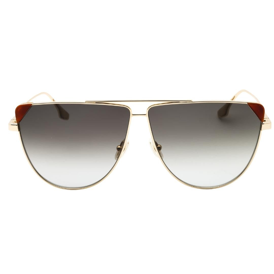 Gold - Back - Victoria Beckham Womens-Ladies Sunglasses
