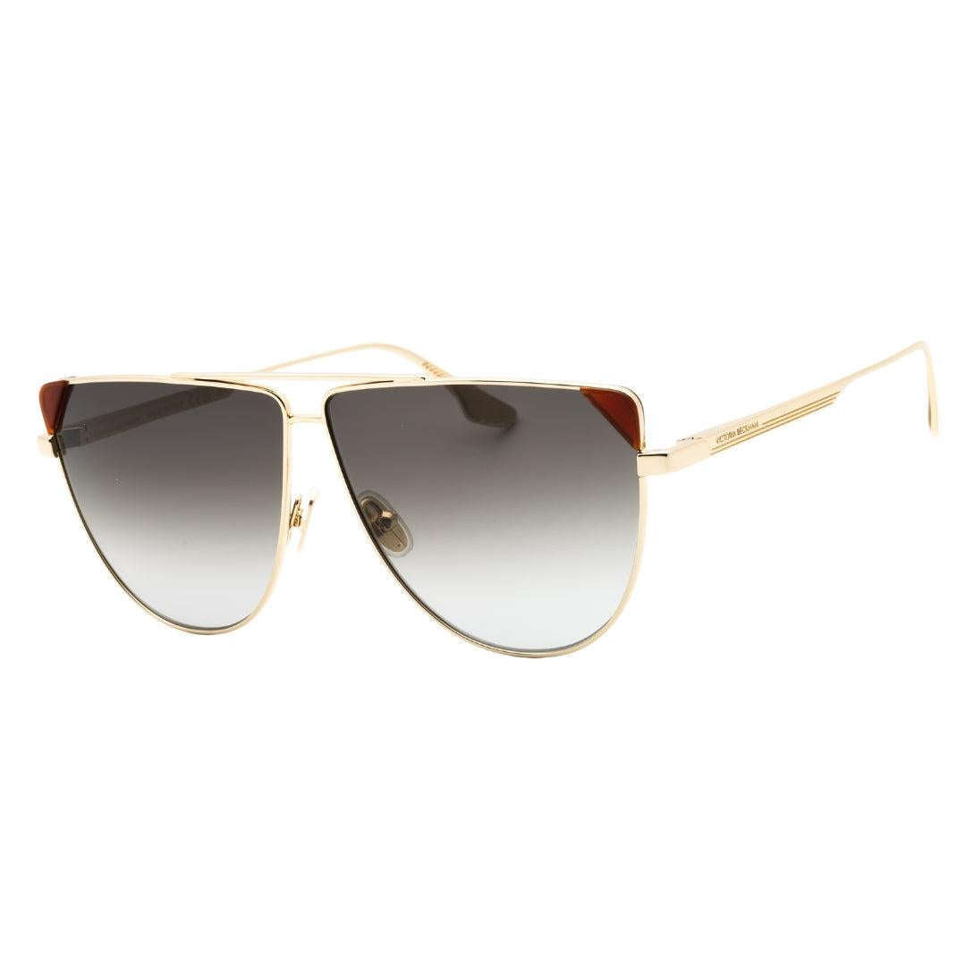 Gold - Front - Victoria Beckham Womens-Ladies Sunglasses