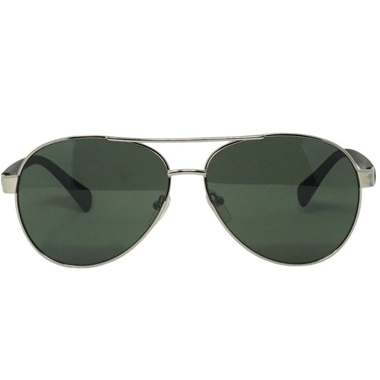 Green-Silver - Front - Calvin Klein Mens Sunglasses