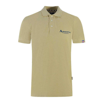 Beige - Front - Aquascutum Unisex Adult London 1851 Polo Shirt