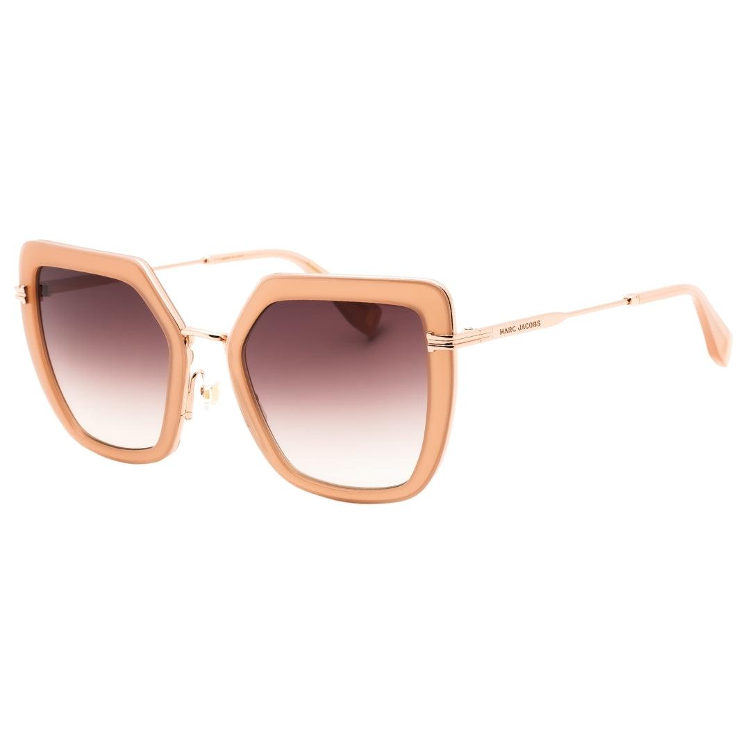 Brown-Gold - Back - Marc Jacob Womens-Ladies Sunglasses