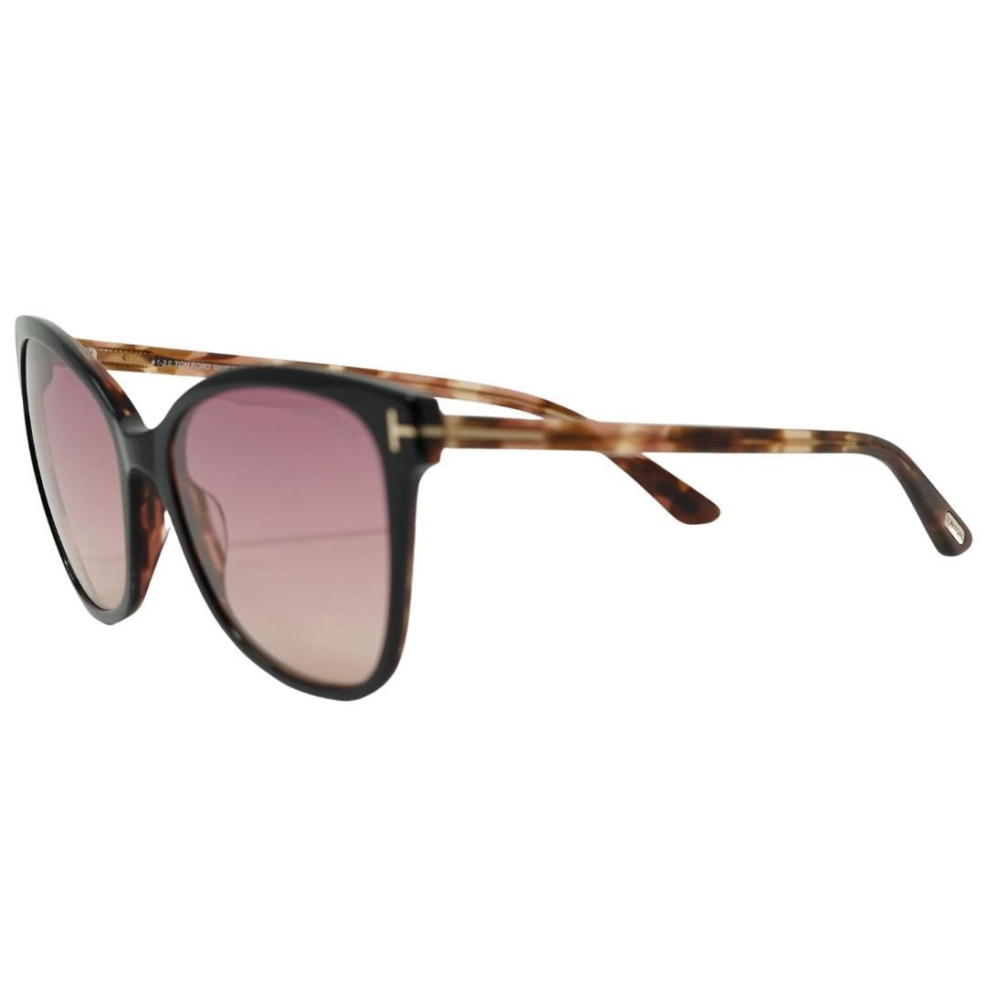 Black-Pink - Back - Tom Ford Womens-Ladies Ani Sunglasses