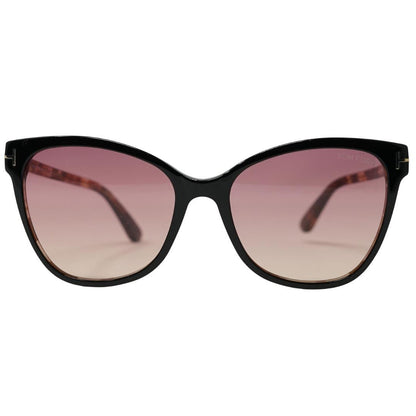 Black-Pink - Front - Tom Ford Womens-Ladies Ani Sunglasses