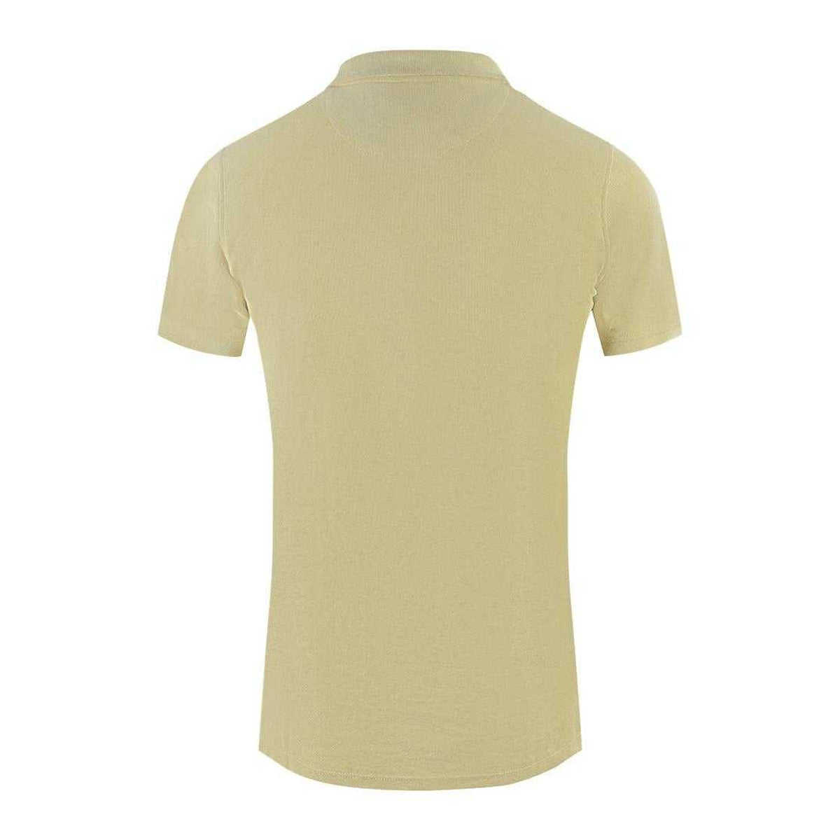 Beige - Back - Aquascutum Unisex Adult London Classic Polo Shirt