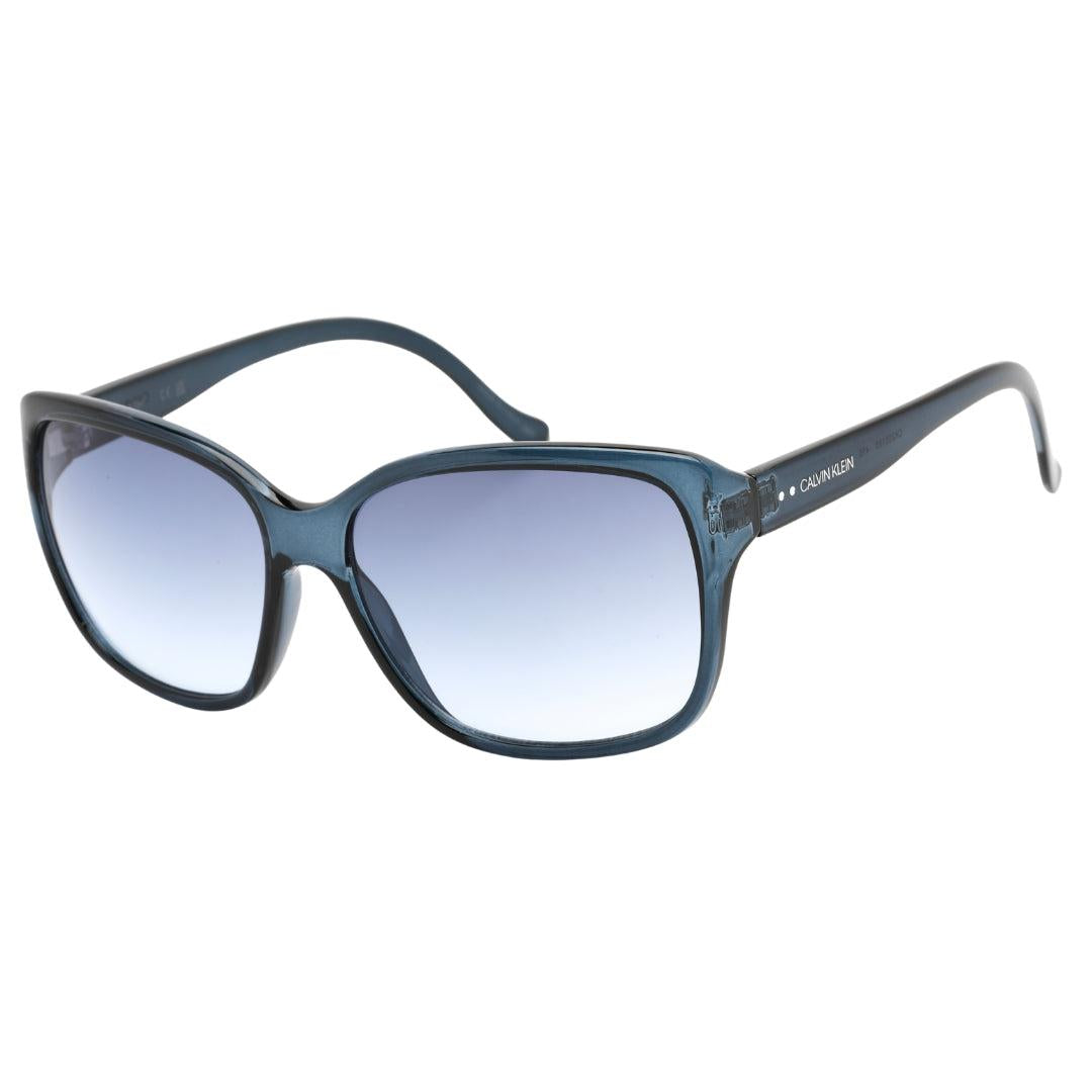 Navy - Front - Calvin Klein Womens-Ladies Gradient Sunglasses