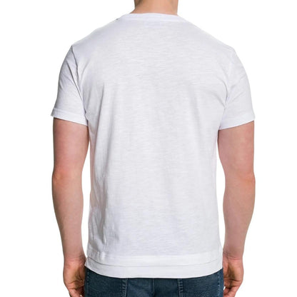 White - Front - Diesel Unisex Adult Tonal Logo T-Shirt