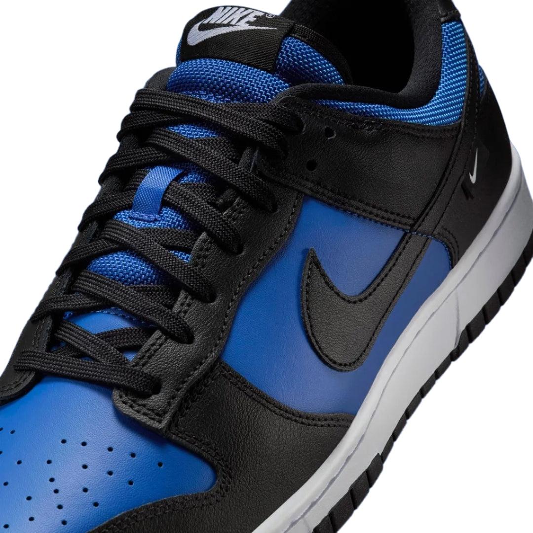 Dark Blue - Lifestyle - Nike Mens Dunk Retro Leather Trainers