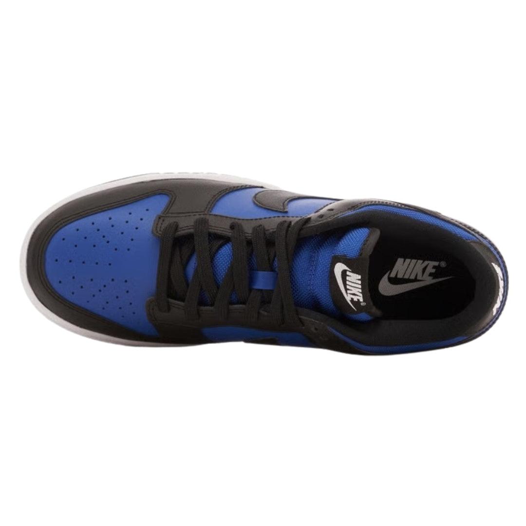 Dark Blue - Pack Shot - Nike Mens Dunk Retro Leather Trainers