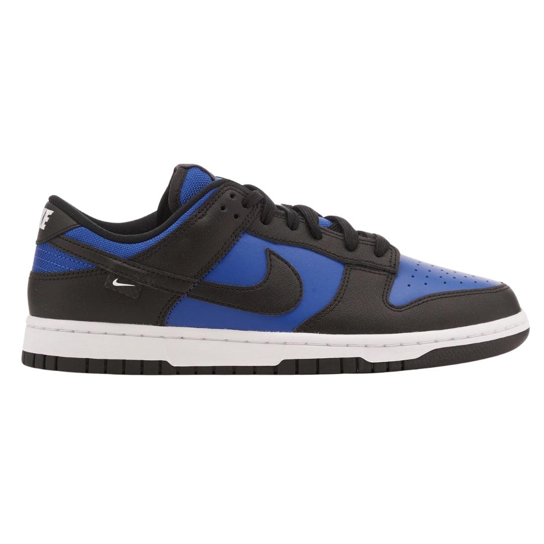 Dark Blue - Front - Nike Mens Dunk Retro Leather Trainers