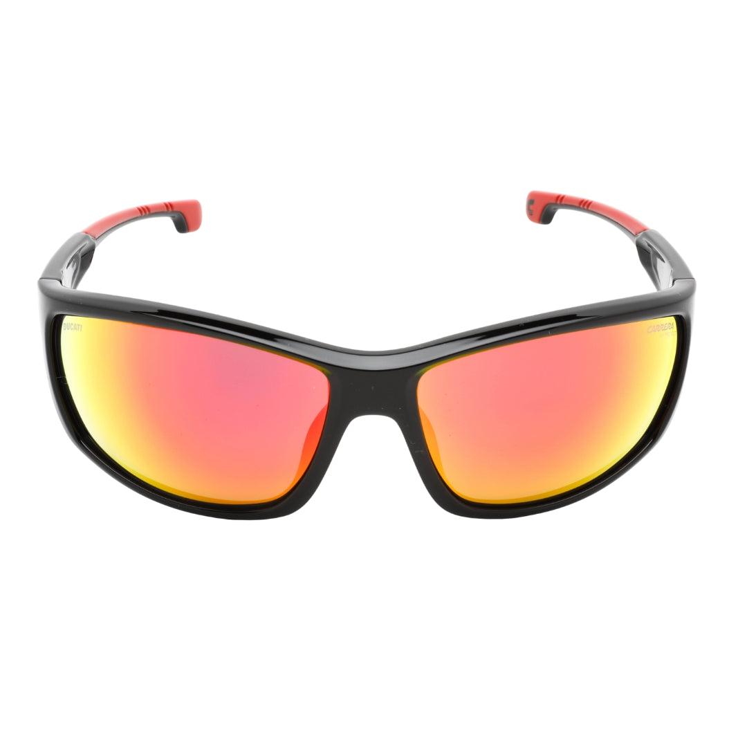 Black-Red - Back - Carrera Mens Carduc Multilayer Lens Sunglasses