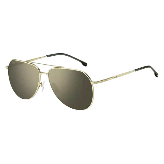 Gold - Front - Hugo Boss Mens Antireflex Sunglasses