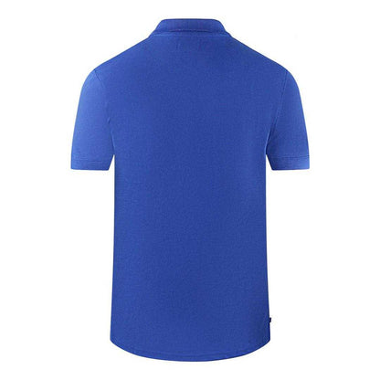 Royal Blue - Back - Aquascutum Unisex Adult Plain Logo Polo Shirt