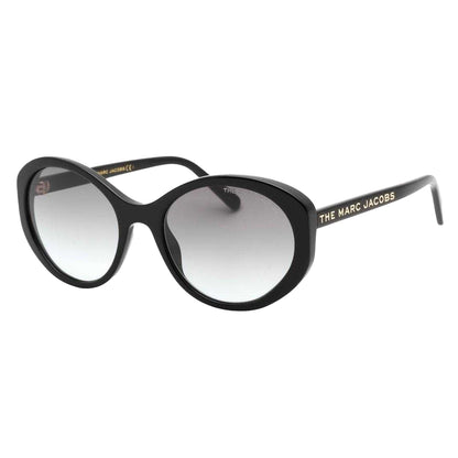 Black - Front - Marc Jacobs Womens-Ladies Oval Sunglasses