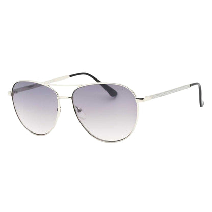 Silver - Front - Guess Womens-Ladies Gradient Sunglasses