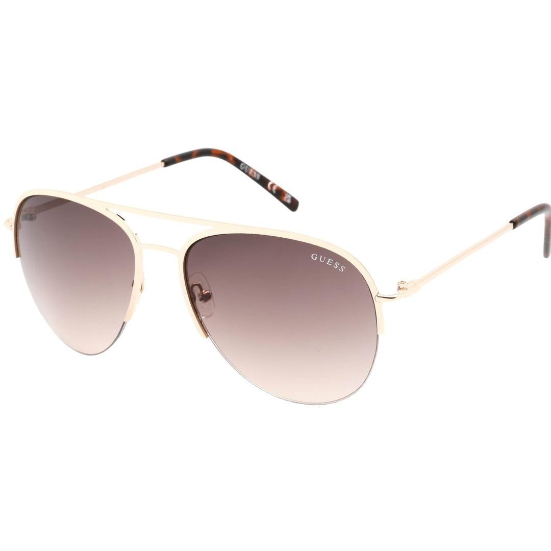 Gold - Back - Guess Womens-Ladies Sunglasses