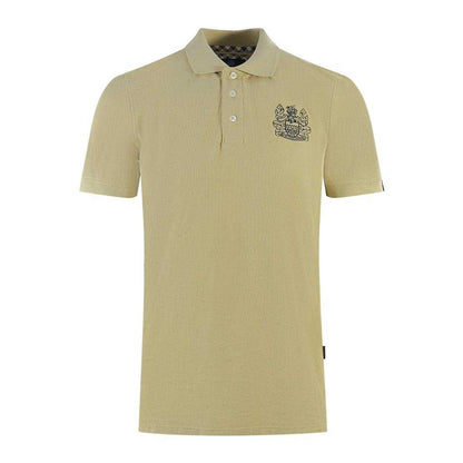 Beige - Front - Aquascutum Unisex Adult Branded Sleeve Polo Shirt