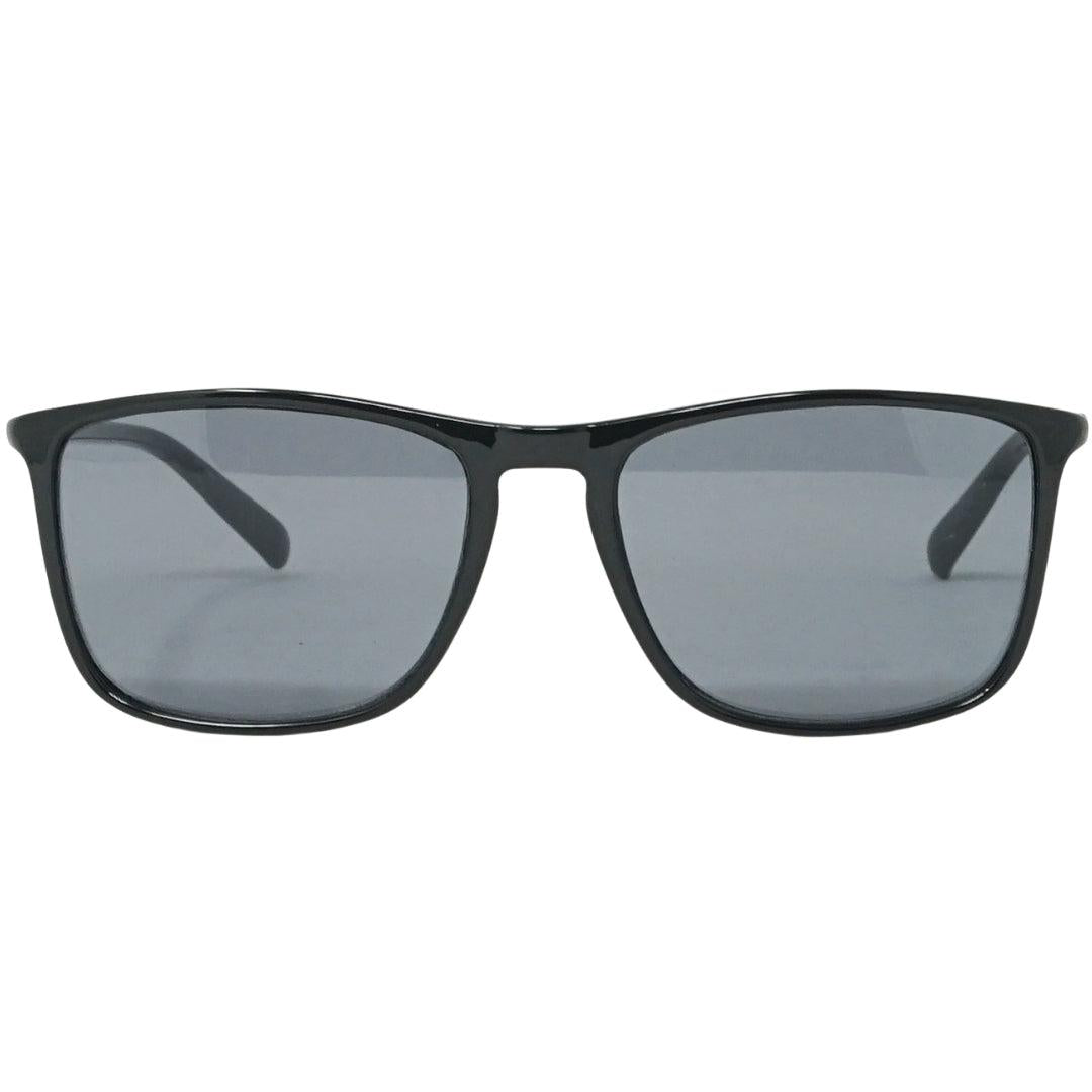 Black - Front - Calvin Klein Mens Smoke Sunglasses