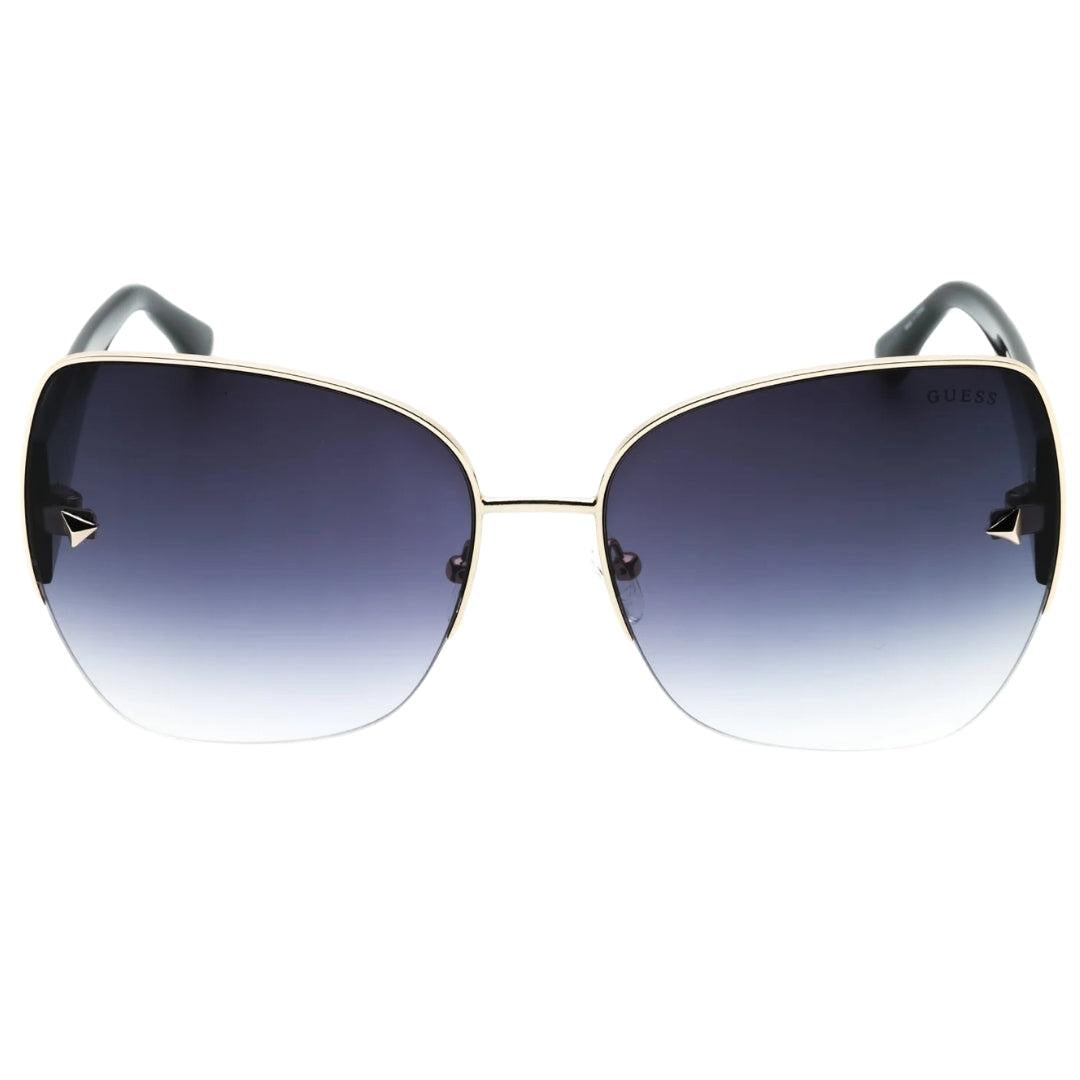 Gold-Black - Front - Guess Womens-Ladies Gradient Sunglasses
